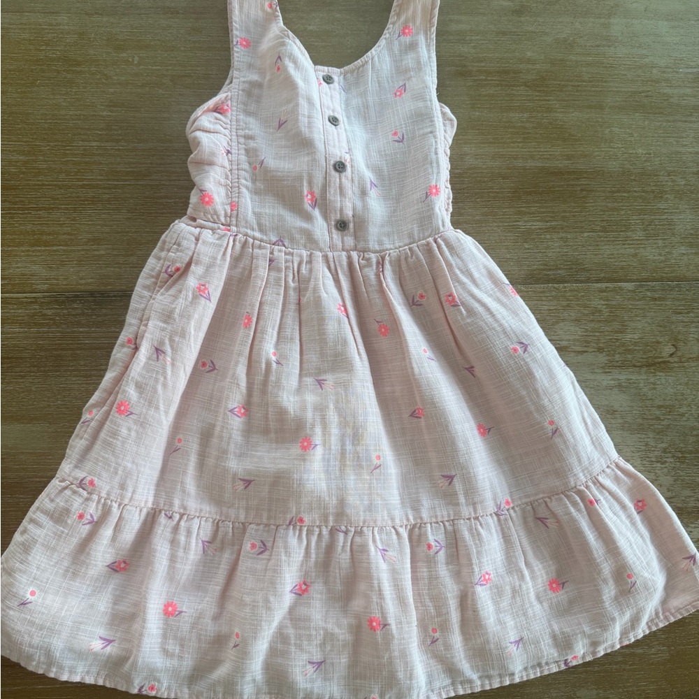 Cat & Jack Light Pink Floral Dress